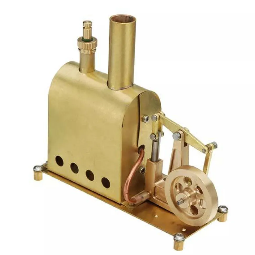 Microcosm M89 Mini Steam Boiler Steam Engine Model Gift Collection DIY Stirling Engine - Enginediy
