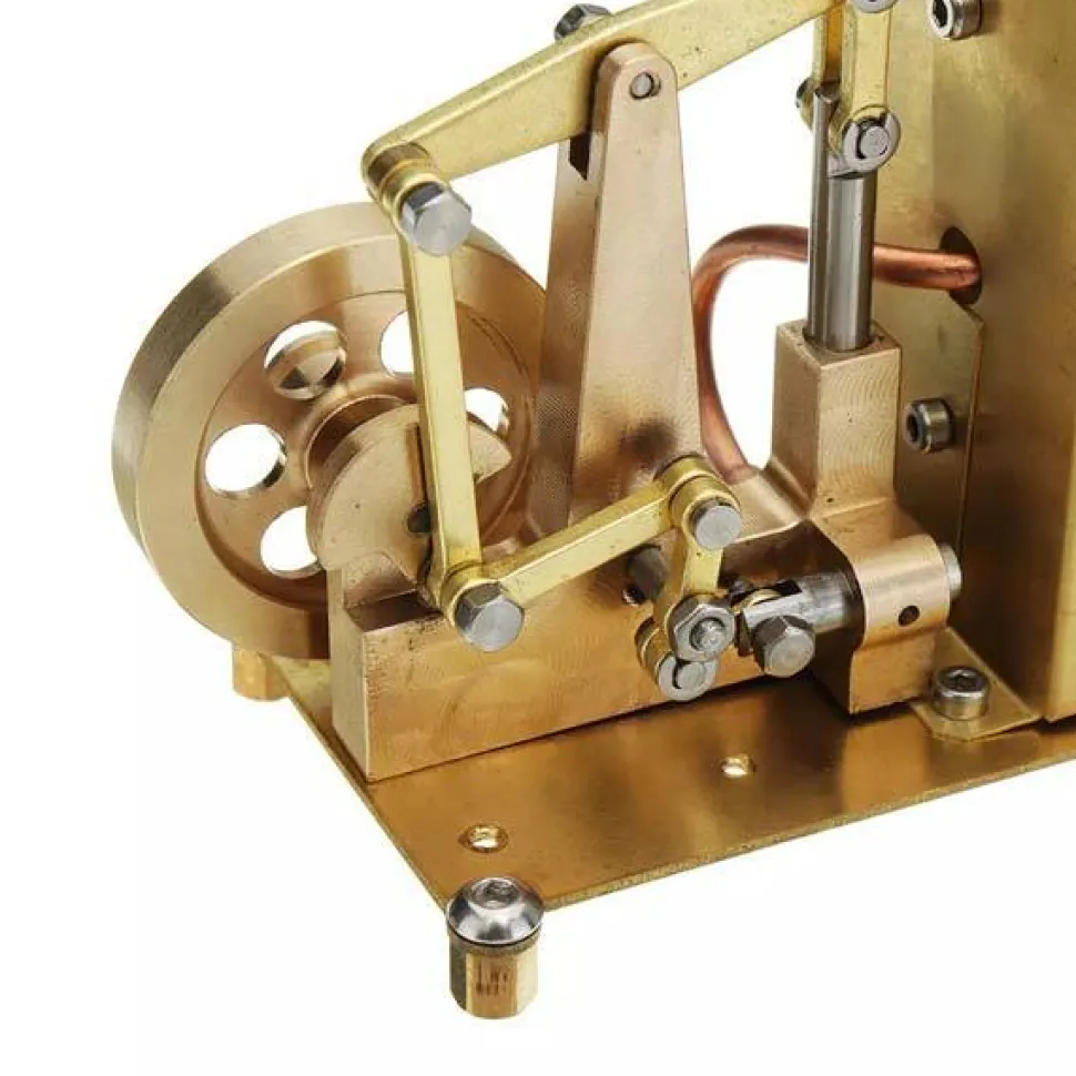 Microcosm M89 Mini Steam Boiler Steam Engine Model Gift Collection DIY Stirling Engine - Enginediy