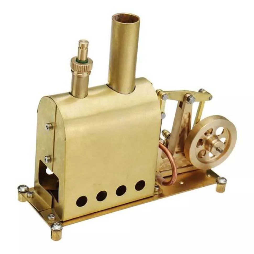 Microcosm M89 Mini Steam Boiler Steam Engine Model Gift Collection DIY Stirling Engine - Enginediy