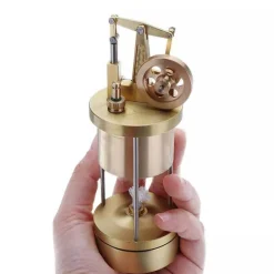 Microcosm M88 Mini Steam Engine Full Metal Live Steam Engine Model Kit Creative Gift Set