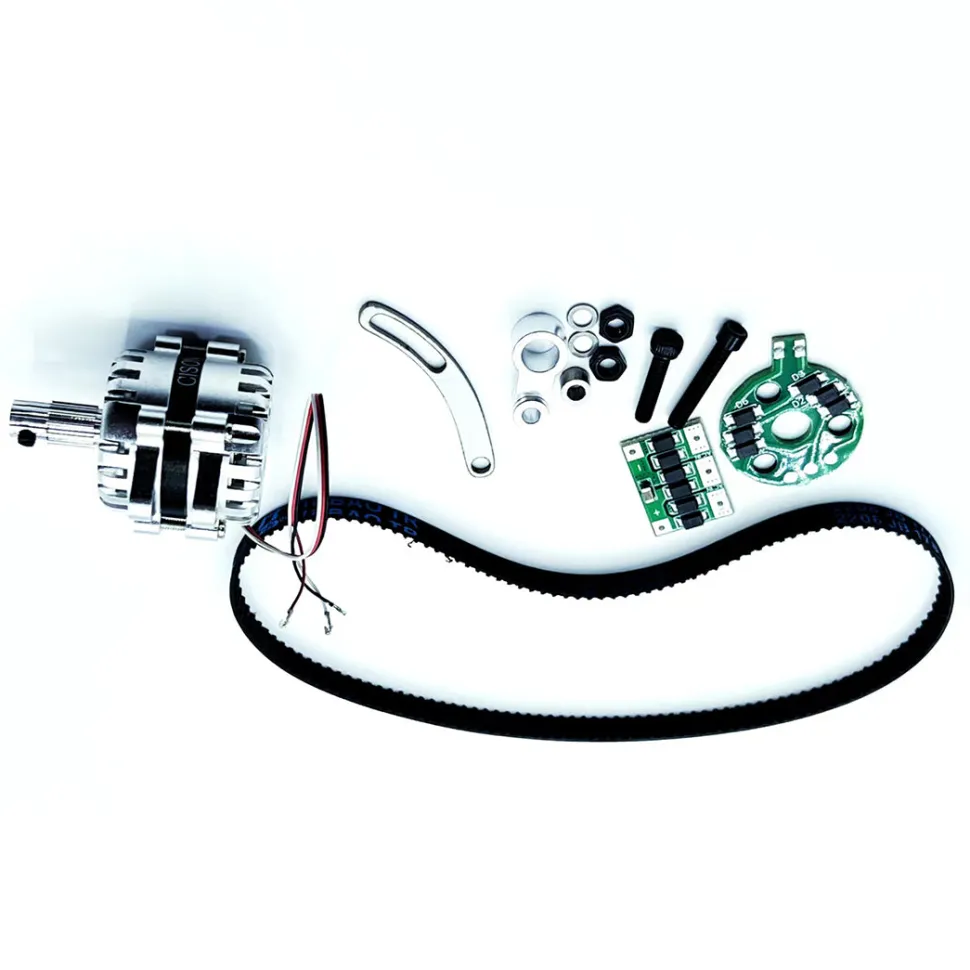 Micro DC Generator Model Kit with Voltage Regulator & Belt & Fixed Bracket for CISON Engine Model