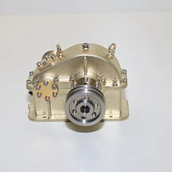 Mini Brass Gear Reducer for Steam Engine Internal Combustion Engine Model