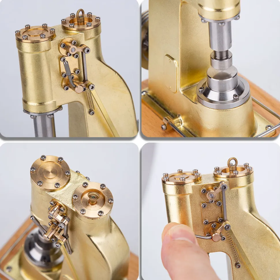 Mini Brass Piston Power Hammer Model Industrial Forging Machine