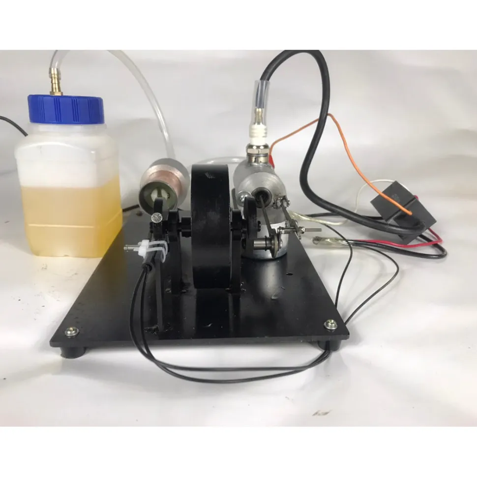 Mini Horizontal Single-cylinder Three-stroke Engine Gasoline/Kerosene/Methanol Internal Combustion Engine Model