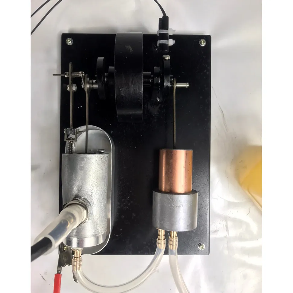 Mini Horizontal Single-cylinder Three-stroke Engine Gasoline/Kerosene/Methanol Internal Combustion Engine Model