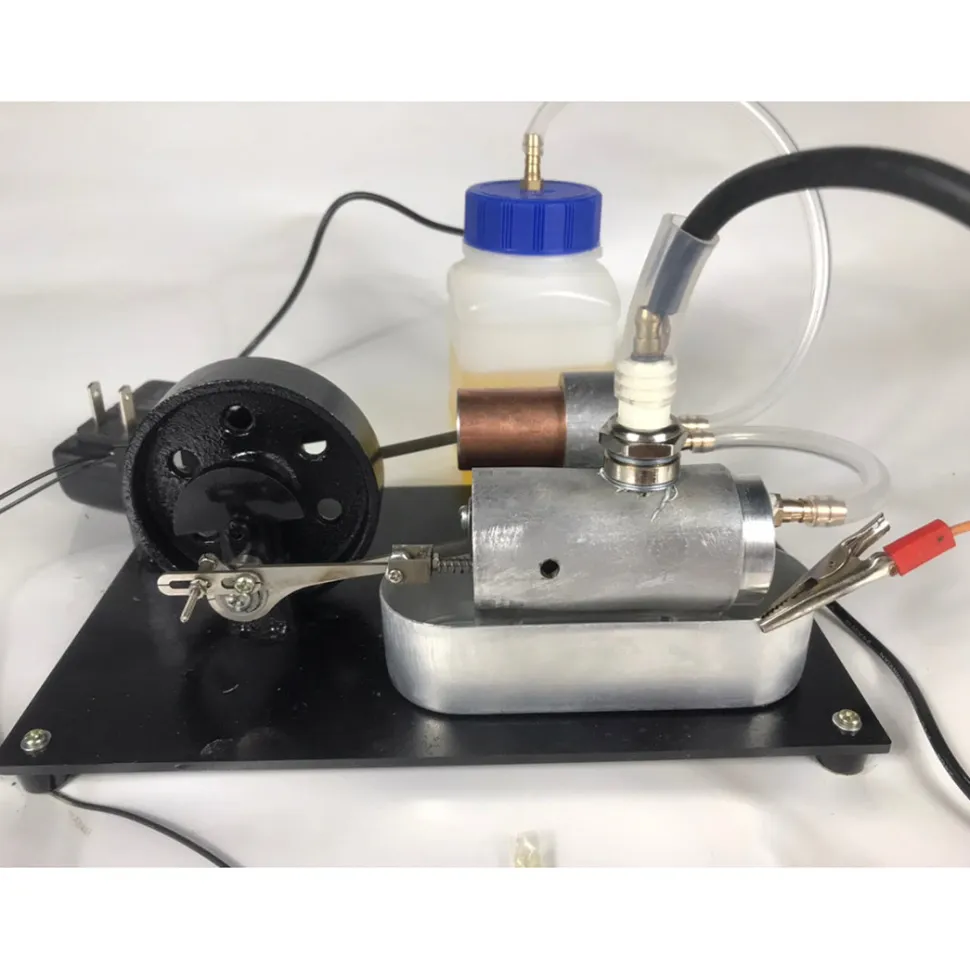 Mini Horizontal Single-cylinder Three-stroke Engine Gasoline/Kerosene/Methanol Internal Combustion Engine Model