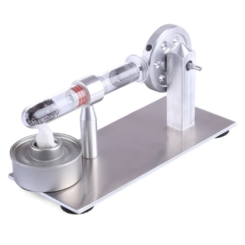 Mini Hot Air Stirling Engine Single Cylinder Engine Motor Model STEM Educational Toy - Enginediy