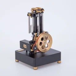 Mini Metal Four-Stroke Internal Combustion Engine Model for Educational Experimental Science Demonstration
