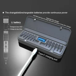 Mini Precision Electric Screwdriver Head Maintenance Tools DIY Tools Set for Models & Electronics