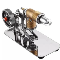 Mini Stirling Engine Motor Model - High Performance Pocket-Sized Engine - Enginediy