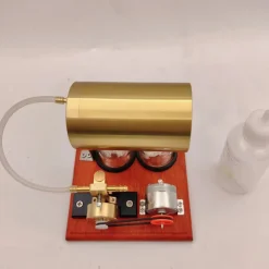 Mini Swing Type Steam Engine Generator Steam Power Machine Educational and Hobby Gift