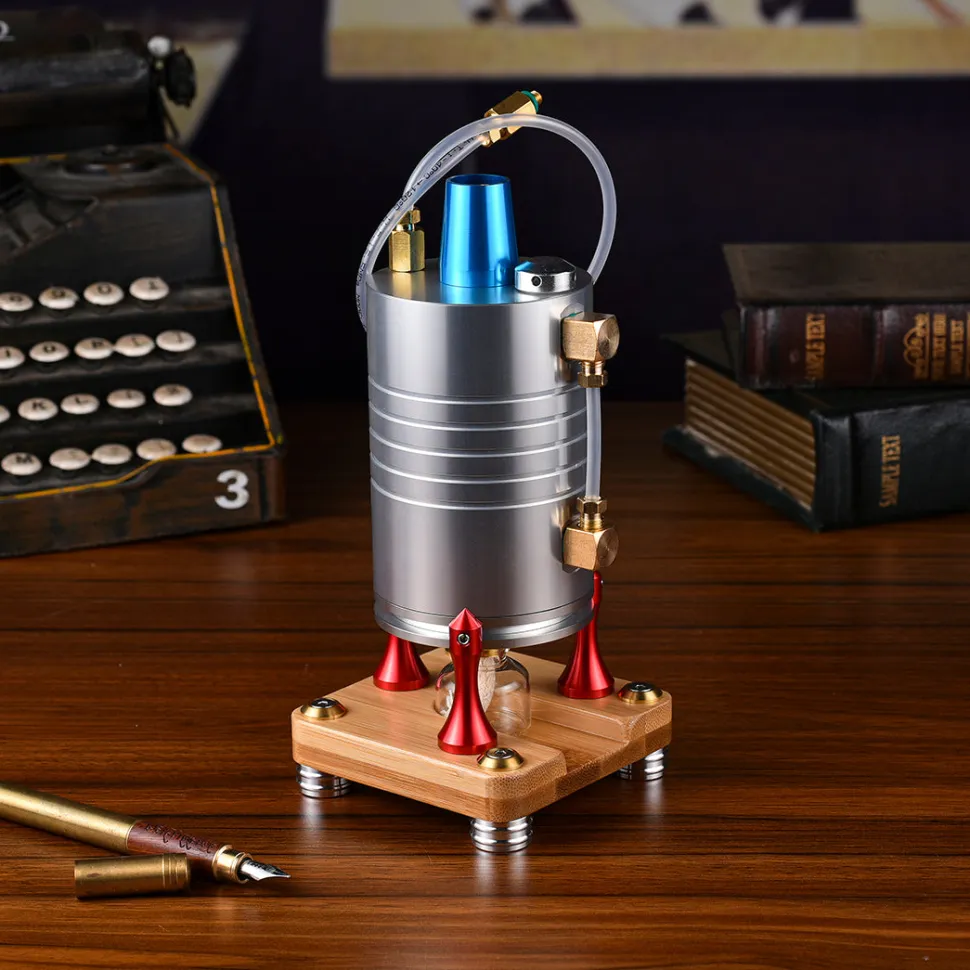 210ml Vertical Steam Boiler Model for Steam Engine, RC Cars & Ships