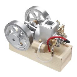 M94 Upgraded Horizontal Water Cooled Gasoline Hit & Miss Gasoline Combustion Engine Complete Engine with Hand Starter