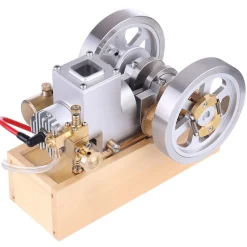 M94 Upgraded Horizontal Water Cooled Gasoline Hit & Miss Gasoline Combustion Engine Complete Engine with Hand Starter