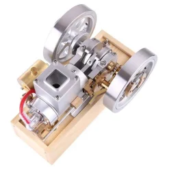 M90 Upgrade Hit & Miss Gas Engine Full Metal IC Engine With Base Collection Gift
