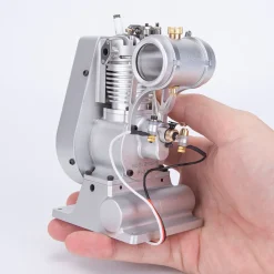 MUSA F1-2.7cc Mini OHV Vertical Single-Cylinder Four-Stroke Air Cooled Gasoline Engine Internal Combustion Engine Model Crafts