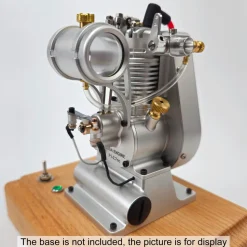 MUSA F1-2.7cc Mini OHV Vertical Single-Cylinder Four-Stroke Air Cooled Gasoline Engine Internal Combustion Engine Model Crafts