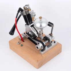 MUSA Hoglet V1 Single-Cylinder 4-Stroke Gasoline Realistic Motorcycle Internal Combustion Engine with Kick Start