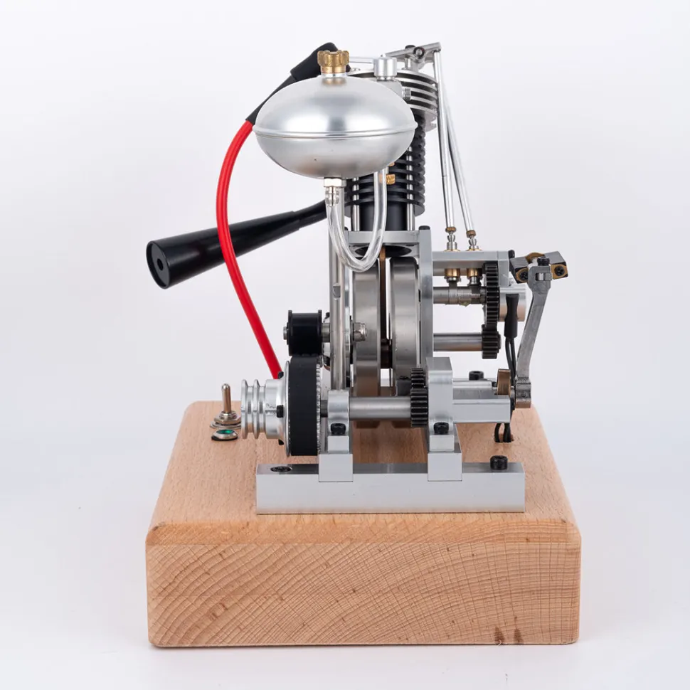 MUSA Hoglet V1 Single-Cylinder 4-Stroke Gasoline Realistic Motorcycle Internal Combustion Engine with Kick Start