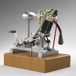 MUSA Hoglet V1 Single-Cylinder 4-Stroke Gasoline Realistic Motorcycle Internal Combustion Engine with Kick Start