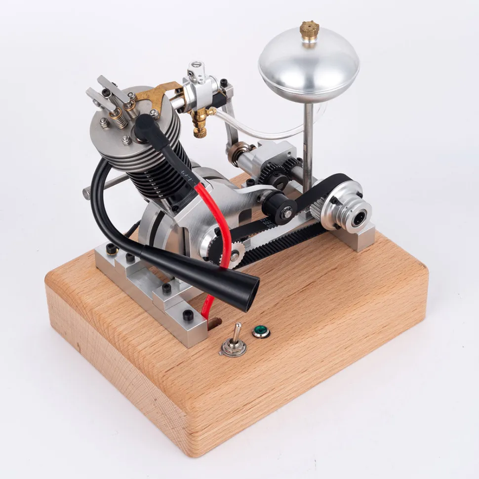 MUSA Hoglet V1 Single-Cylinder 4-Stroke Gasoline Realistic Motorcycle Internal Combustion Engine with Kick Start