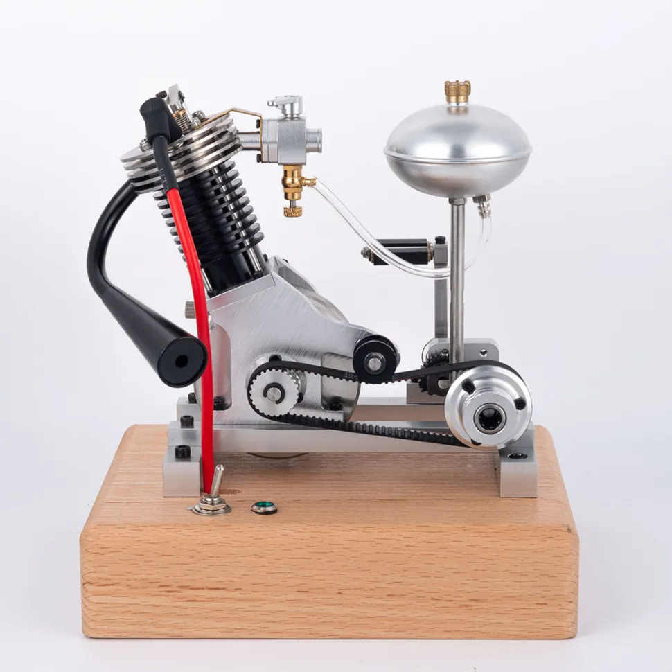 MUSA Hoglet V1 Single-Cylinder 4-Stroke Gasoline Realistic Motorcycle Internal Combustion Engine with Kick Start
