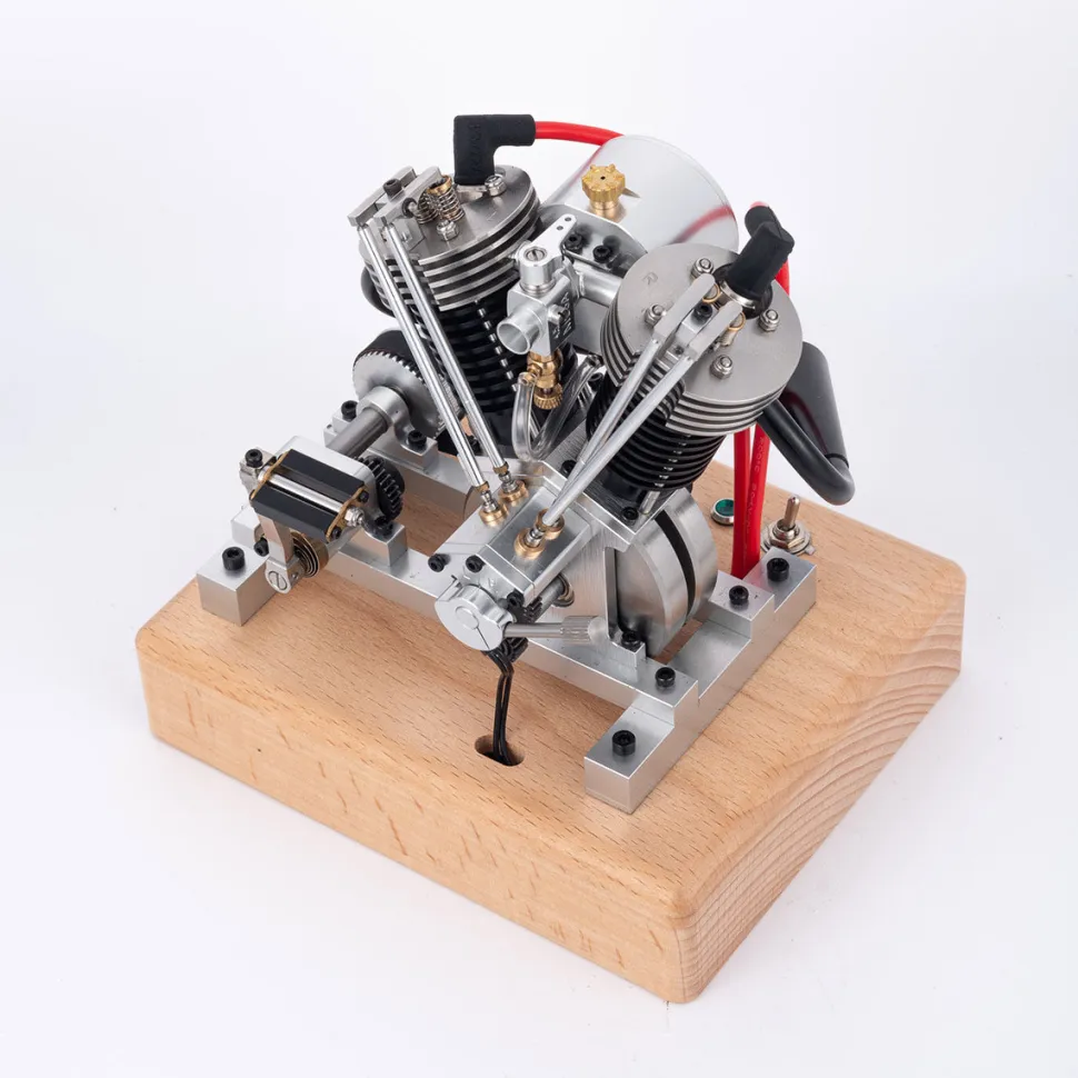 MUSA Hoglet V-Twin 4-Stroke Kick-Start Gasoline Motorcycle Engine Model