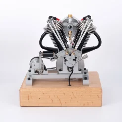MUSA Hoglet V-Twin 4-Stroke Kick-Start Gasoline Motorcycle Engine Model