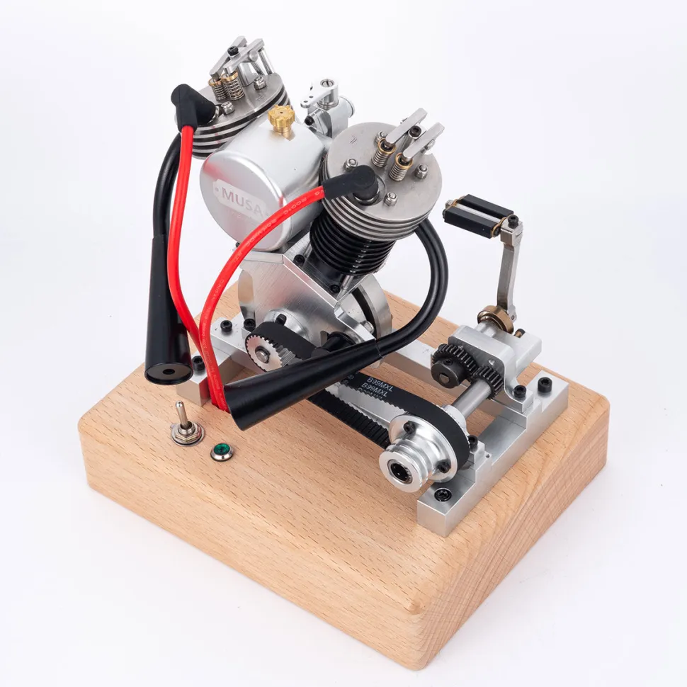 MUSA Hoglet V-Twin 4-Stroke Kick-Start Gasoline Motorcycle Engine Model