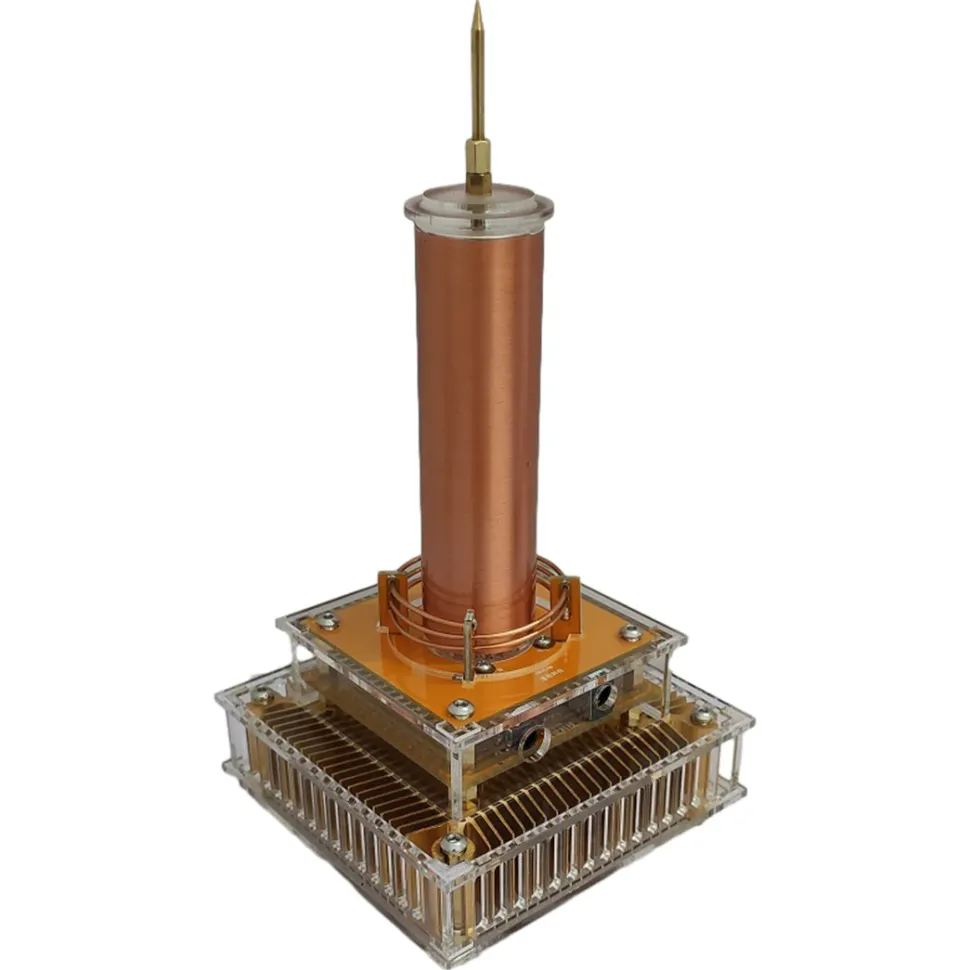 Musical Tesla Coil Plasma Horn Electronic Science Technology Experiments Educational Toy