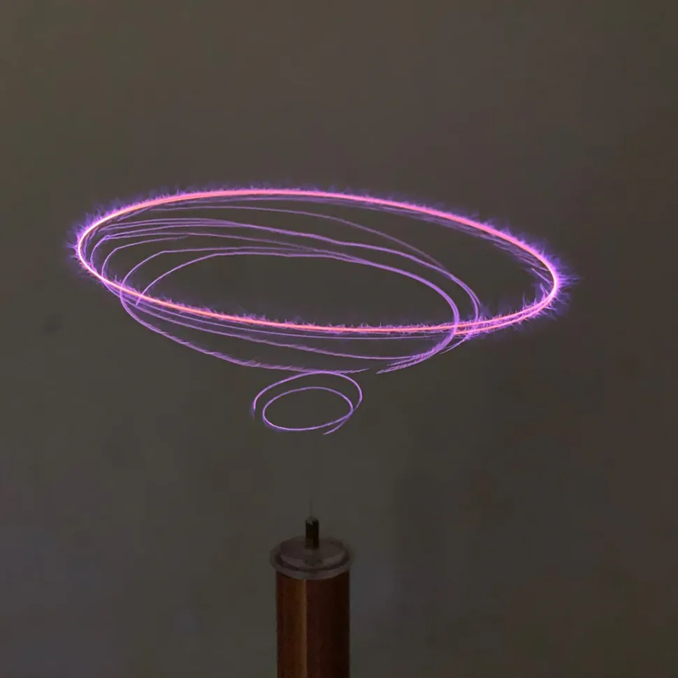 Musical Tesla Coil Plasma Horn Electronic Science Technology Experiments Educational Toy
