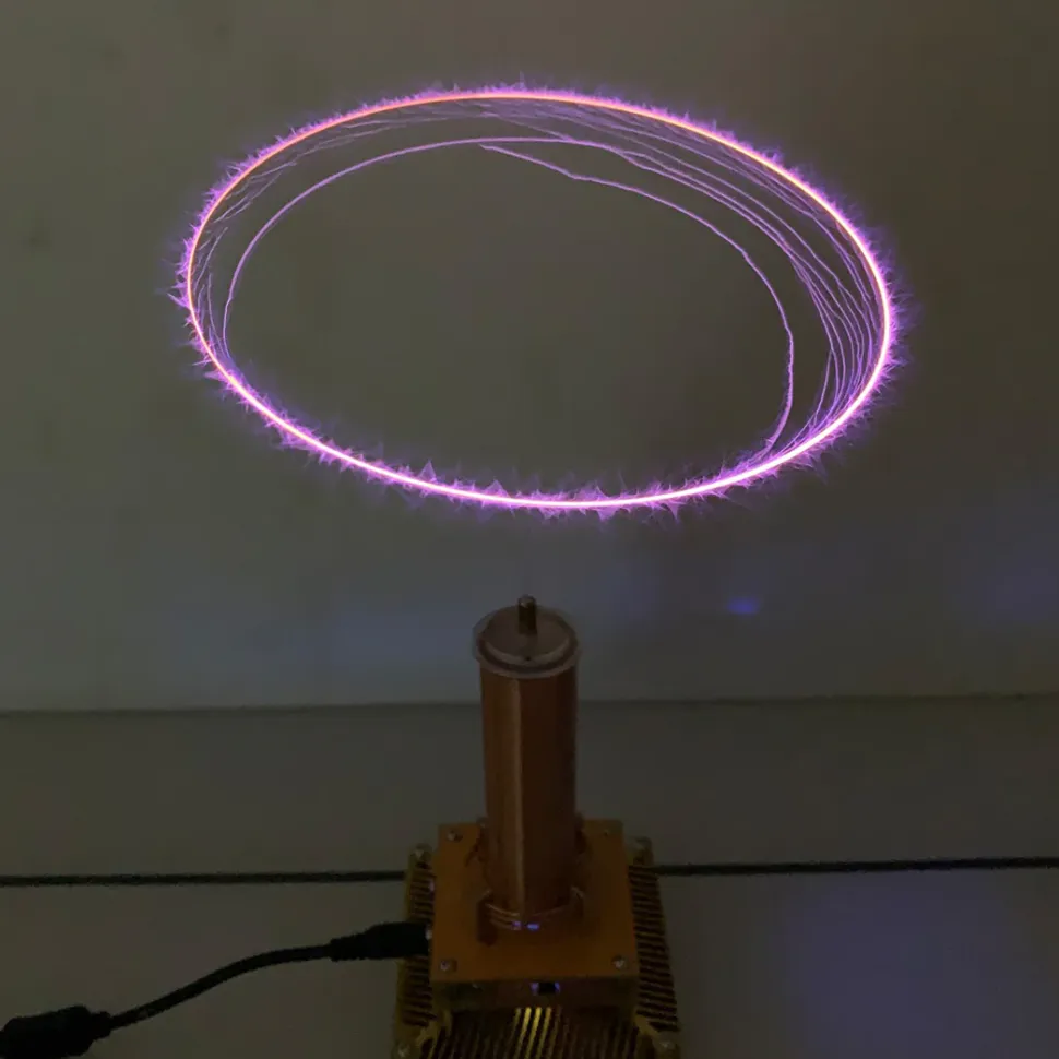 Musical Tesla Coil Plasma Horn Electronic Science Technology Experiments Educational Toy