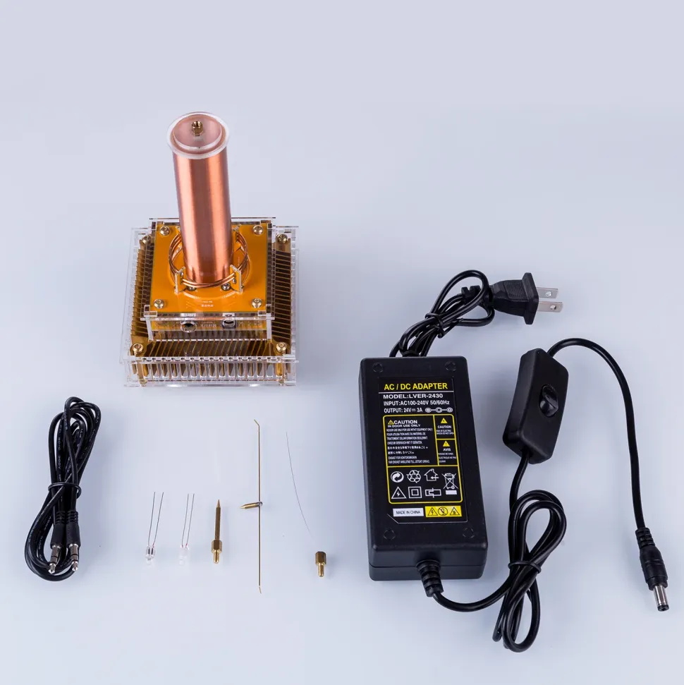 Musical Tesla Coil Plasma Horn Electronic Science Technology Experiments Educational Toy