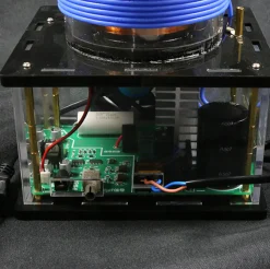 Musical Tesla Coil Singing Plasma Arc Speaker Thoramin Wireless Transmission Experiment Desktop Toy Model