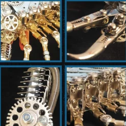 Needle Nose Plier 3D Metal Mechanical Lobster Model Kit