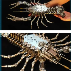 Needle Nose Plier 3D Metal Mechanical Lobster Model Kit