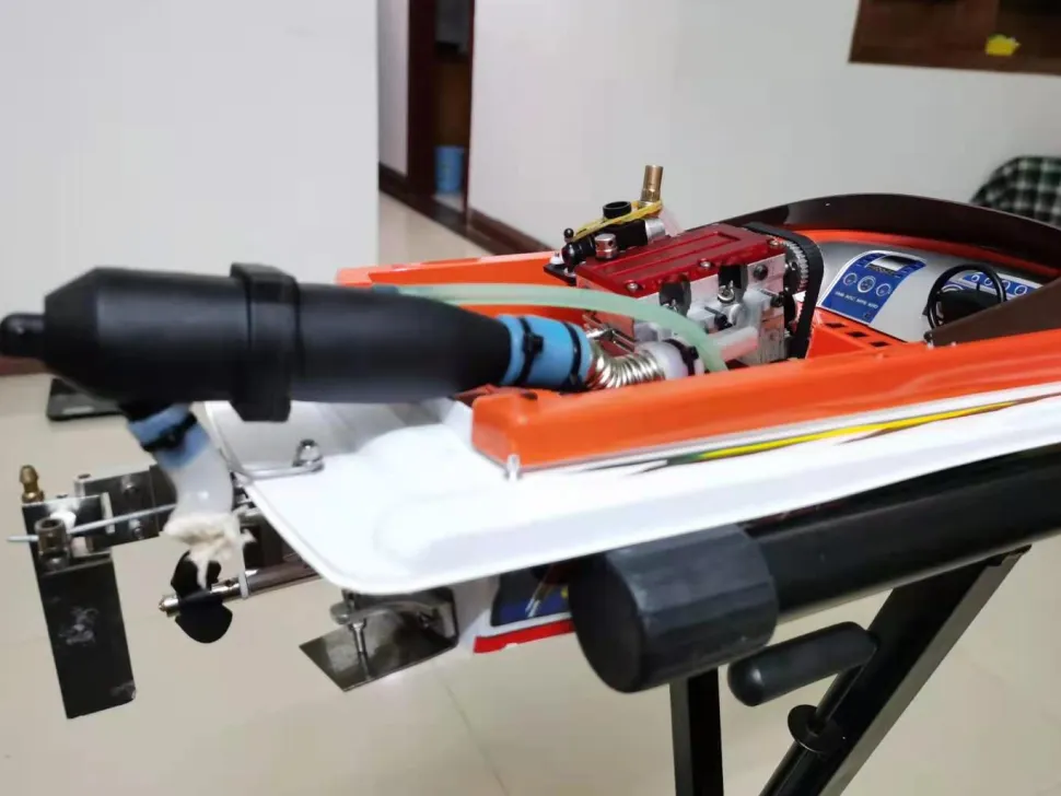 NR-200 8.6cc Inline 2-cylinder 4-stroke Water-cooled Electric Start Nitro Engine Model for 1:8 RC Car