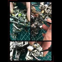 700PCS+ 3D Metal Bengal Tiger Kit Assembly DIY Toy