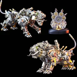 100PCS+ 3D Metal Lovely Tiger Paw Kit Assembly DIY