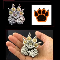 100PCS+ 3D Metal Lovely Tiger Paw Kit Assembly DIY
