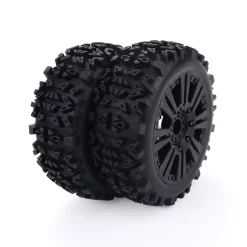 4Pcs 1/8 Off-road Vehicle Deep Gear Tire Car Tire for HSP Redcat Losi VRX HPI Kyosho Carson Hobao