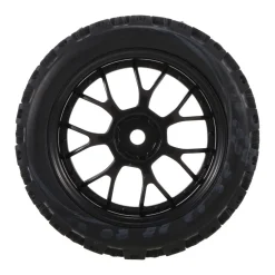 4Pcs 1/10 RC On-road Star Tread Pattern Tyre for HSP 1/10 Redcat Traxxas Tamiya HPI RC Buggy