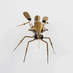 90Pcs Steampunk Insect Metal Model Kits Mechanical Crafts for Home Decor - Mosquito