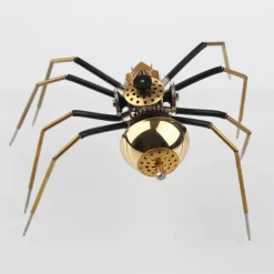 80Pcs Steampunk Insect Metal Model Kits Mechanical Crafts for Home Decor - Spider