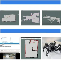 Phage Six-Legged Spider Bionic Metal Robot Programming DIY Intelligent Experiment Technology Toy
