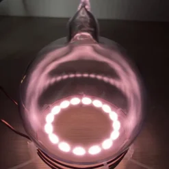 Plasma Energy Light Sphere, Magnetic Field Neon Gas Display Lamp Ring Plasma Sphere-Interactive Science Desk Toy