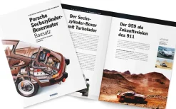 Porsche 911 Boxer Engine Model Kit - Build Your Own Engine Model that Works - Classic Air-cooled 6-Cylinder Engine Model