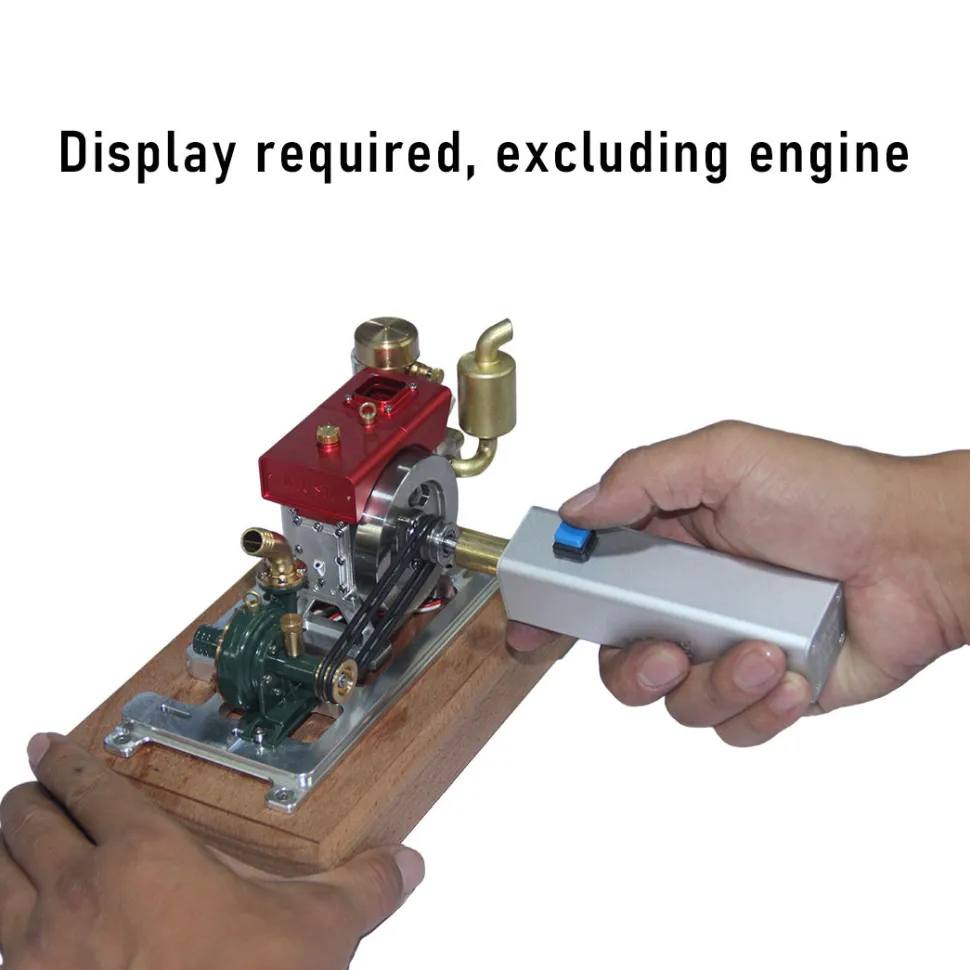 Portable Large-Torque Electric Drill Starter USB Charging Essential Tool for Engine Models