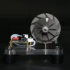 Premium Turbocharged Brushless Metal Motor - High-Speed Aerospace Engine Model
