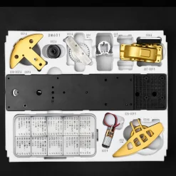 Pumping Unit that Works - Pumping Unit Model Kit - TECHING Pumping Unit DIY Assembly 3D Metal Mechanical Puzzle Educational Toys Collection 219Pcs
